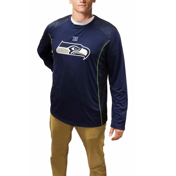 Seattle Seahawks NFL Men's Long Sleeve Shirt NWT - Picture 2 of 2